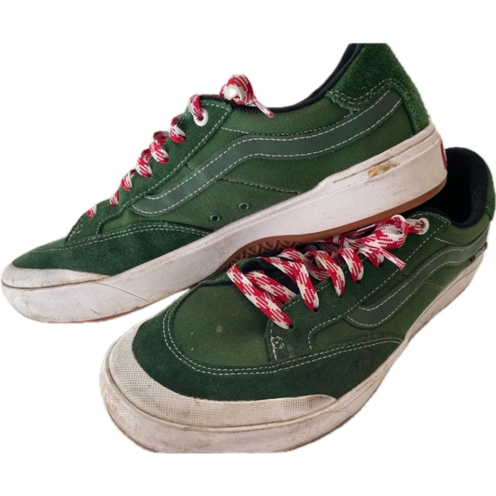 Vans Pro Waffle Control Green Suede Men’s Size 9.5
